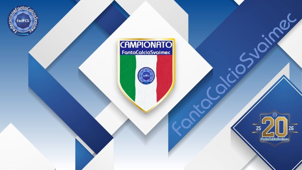 Immagine istituzionale del Campionato FantaCalcioSvaimec 25-26